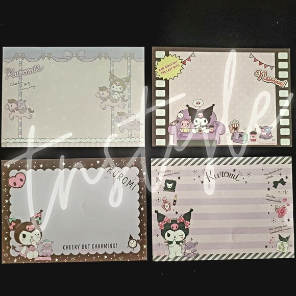 ⭐️3/$30⭐️ 99 Sanrio & Sumikko Gurashi Memo Sheets - Picture 8 of 16